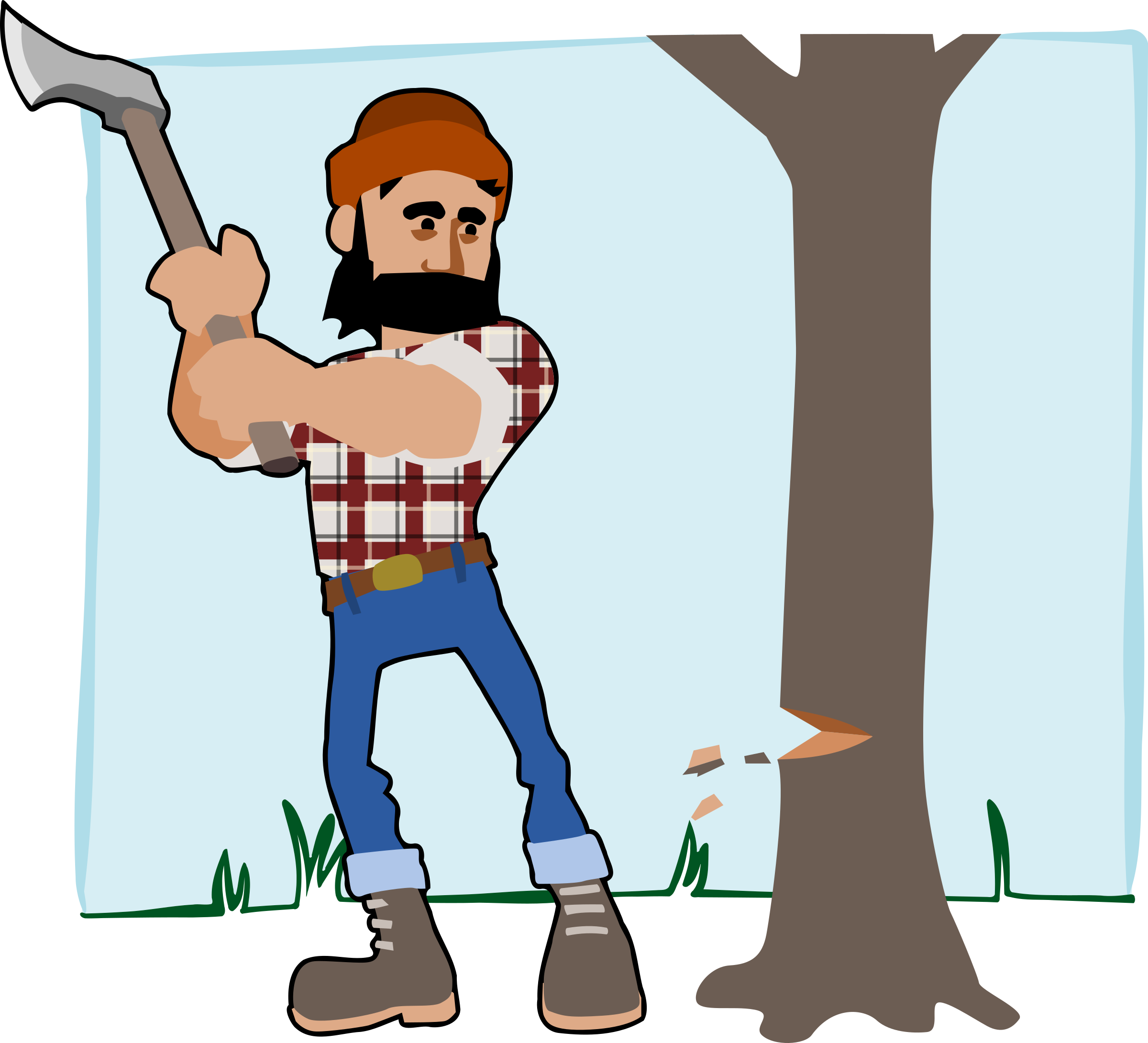 2400x2180 Lumberjack Clipart Image Group