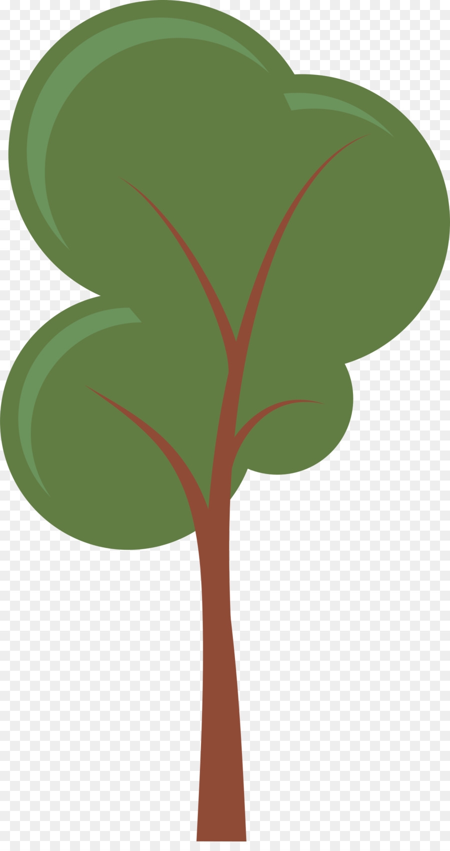 900x1700 Cartoon Tree Clip Art