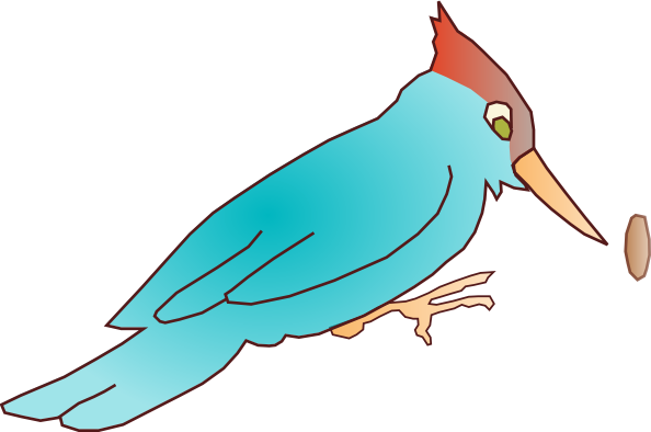 594x394 Woodpecker Clip Art Free Vector 4vector