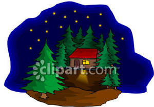 300x209 Cabin In The Woods Clipart Clipart Panda