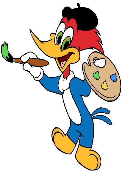 410x577 Woody Woodpecker Art (Clip Art Clipart Panda