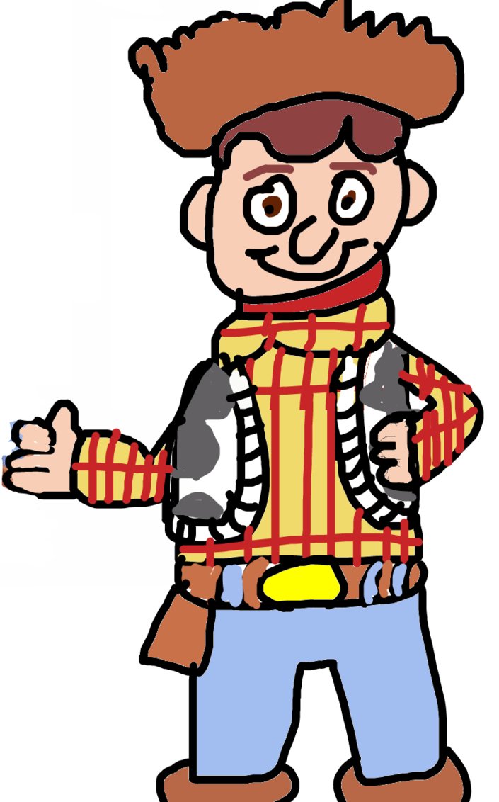 705x1132 Sheriff Woody (Toy Story) By Garfieldatejon2015