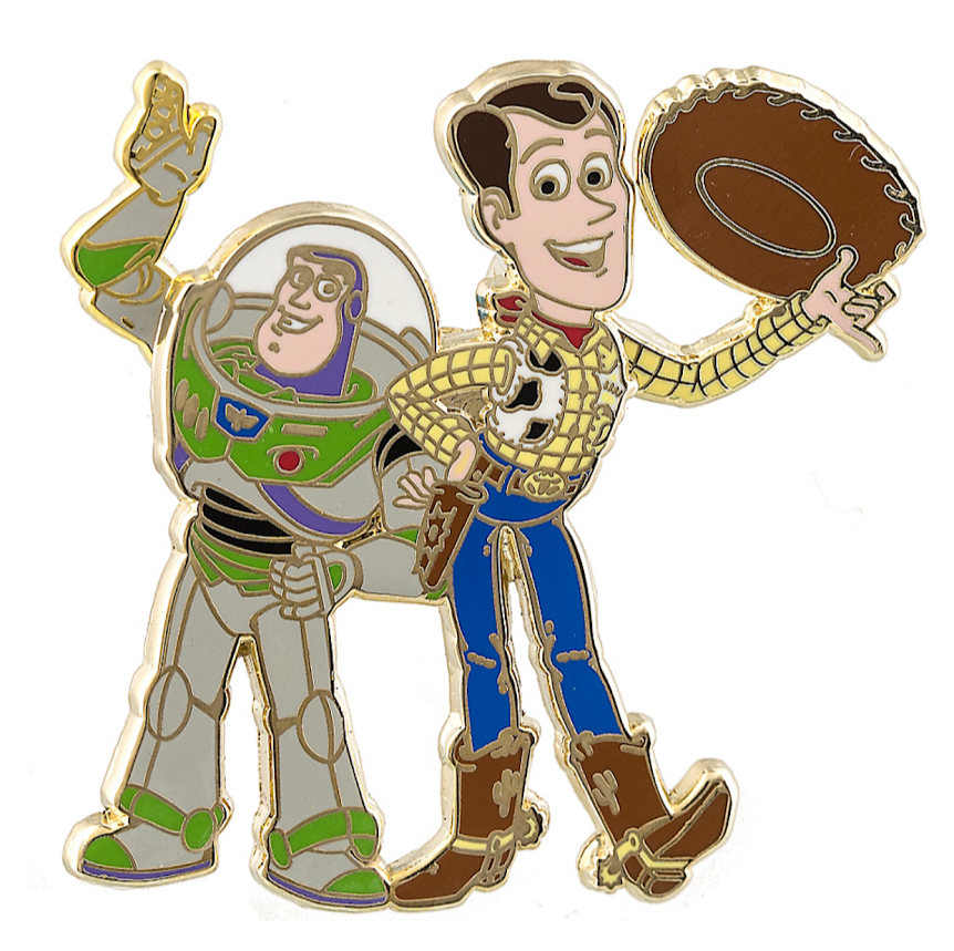 862x859 Buzz Lightyear Amp Woody Toy Story Disney Pin My Disney Shop