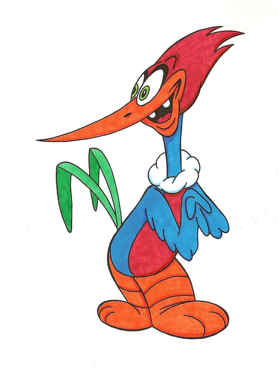 900x1194 Woody Woodpecker By Zombiegoon