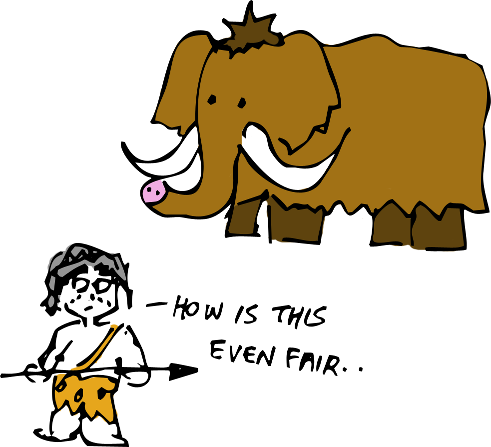 983x894 Mammoth Clipart Neanderthal