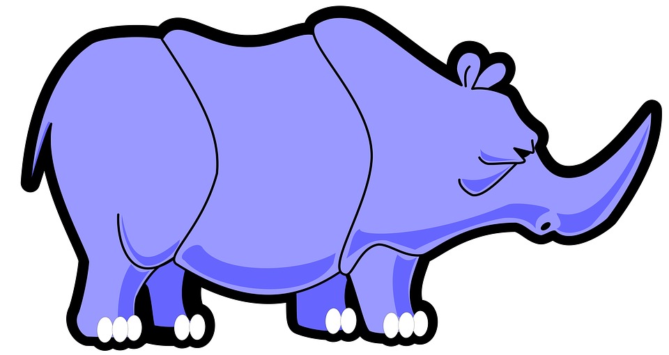 960x510 Rhinoceros Clipart