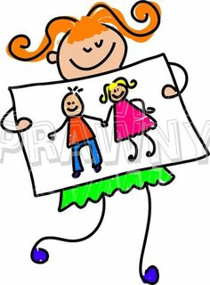 236x320 Clip Art Cartoon Friends Happy Cartoon Two Little Girl Friends