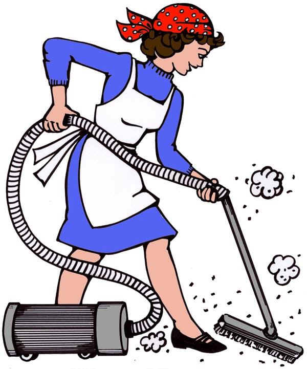 600x721 Domestic Worker Clipart Collection