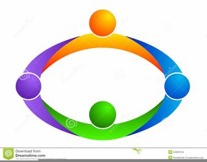 300x235 Free Clipart Of People Working Together Free Images