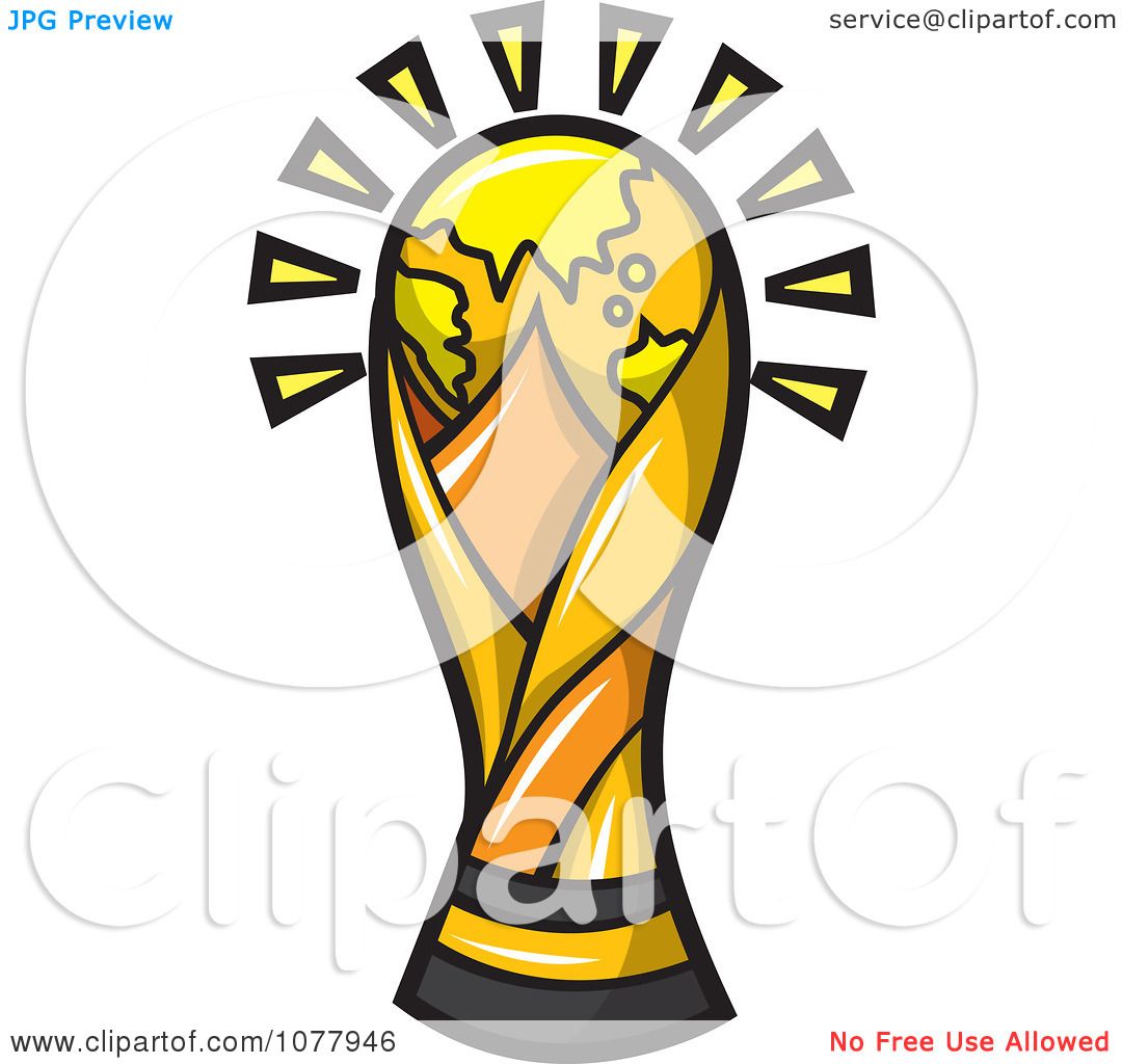 1080x1024 Clipart Golden World Cup Trophy