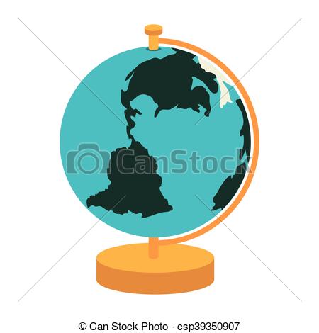 450x470 Globe Map World Object School Education Geography Vector Vector