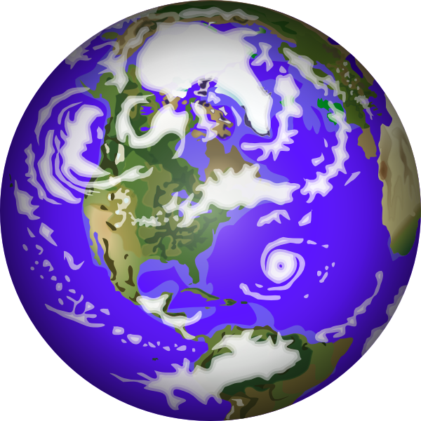 600x600 Planet Earth Clipart