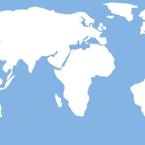 300x300 Silhouettes Of People Around World Globe Vector Clipart Geekchicpro