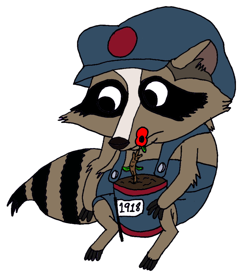 842x949 World War 1 Raccoon And Groot By Jmk Prime
