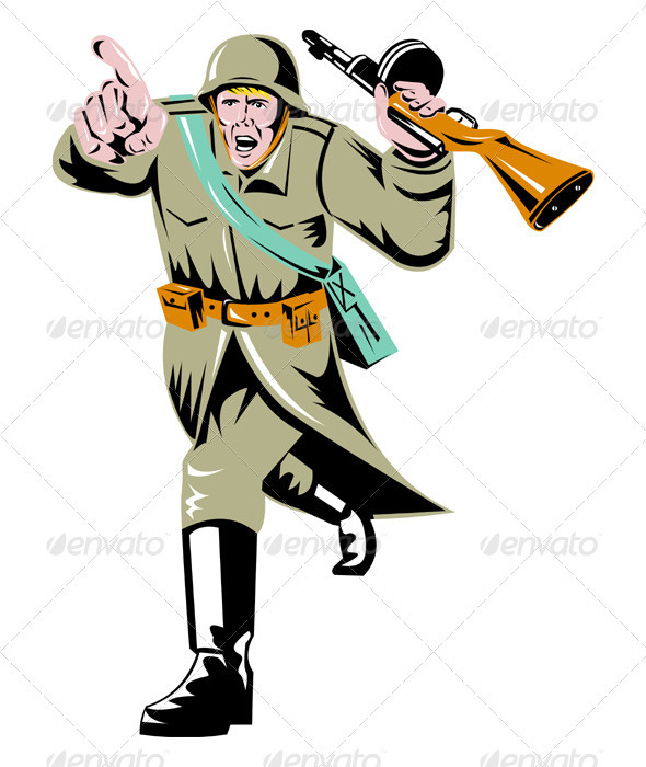 590x700 World War Two Soviet Soldier By Patrimonio Graphicriver