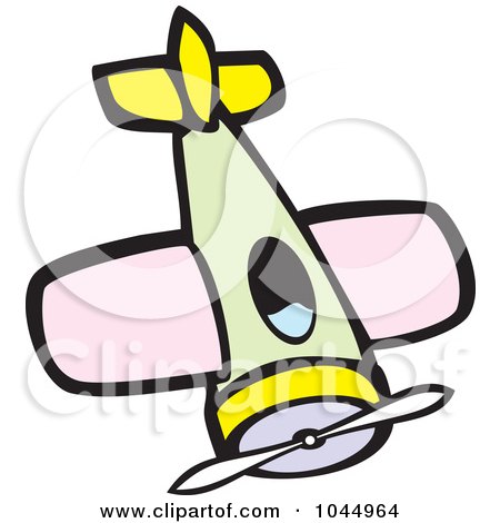 450x470 Royalty Free (Rf) Stock Illustration Of A Bleriot Pilot Flying His