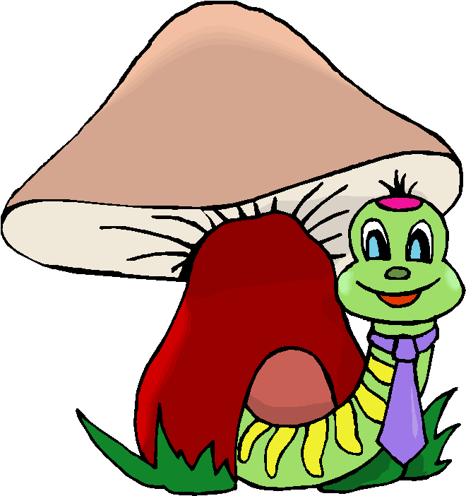 660x702 Mushroom Clipart Worm In A Mushroom Free Clipart Free