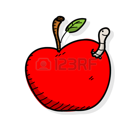 450x416 Worm Clipart