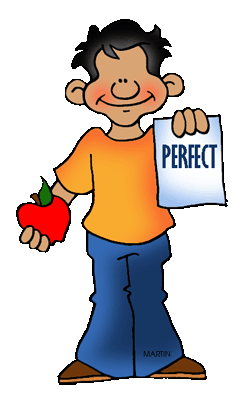 250x402 Free Perfect Attendance Students Clip Art By Phillip Martin