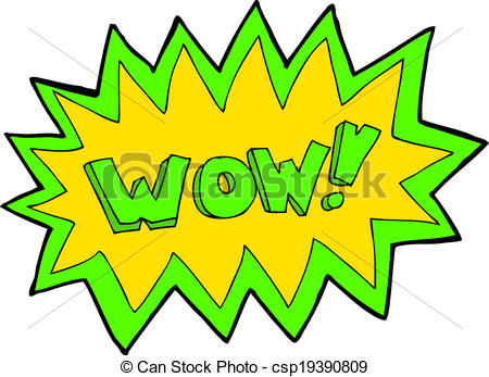 450x347 Cartoon Wow Explosion Vector Clipart