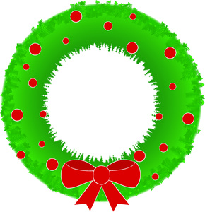 290x300 Free Free Wreath Clip Art Image 0515 1012 0205 4419 Christmas