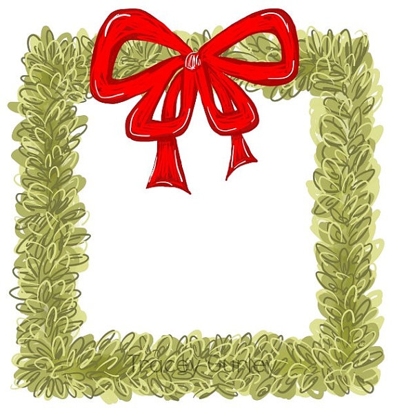 570x599 Square Wreath Clipart