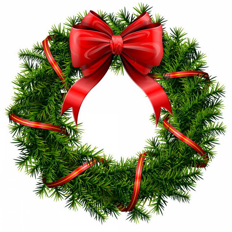 800x800 Christmas Wreath Clip Art 5kstf6sb