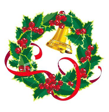 370x380 Christmas Wreath Clipart Holiday Wreath Pictures Clip Art