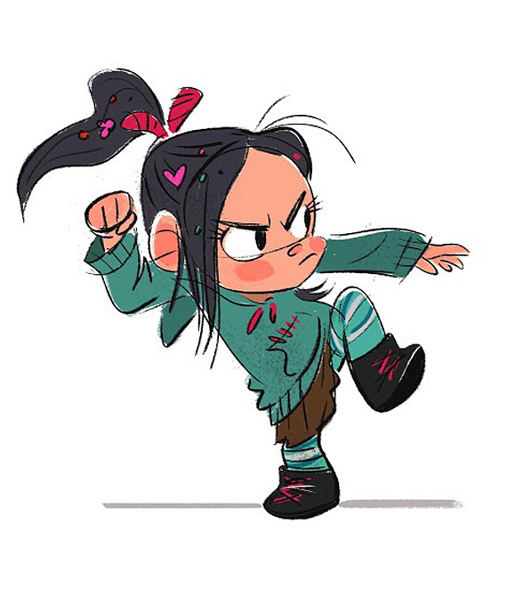 579x662 Living Lines Library Wreck It Ralph (2012)