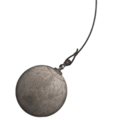 400x400 Large Wrecking Ball Transparent Png