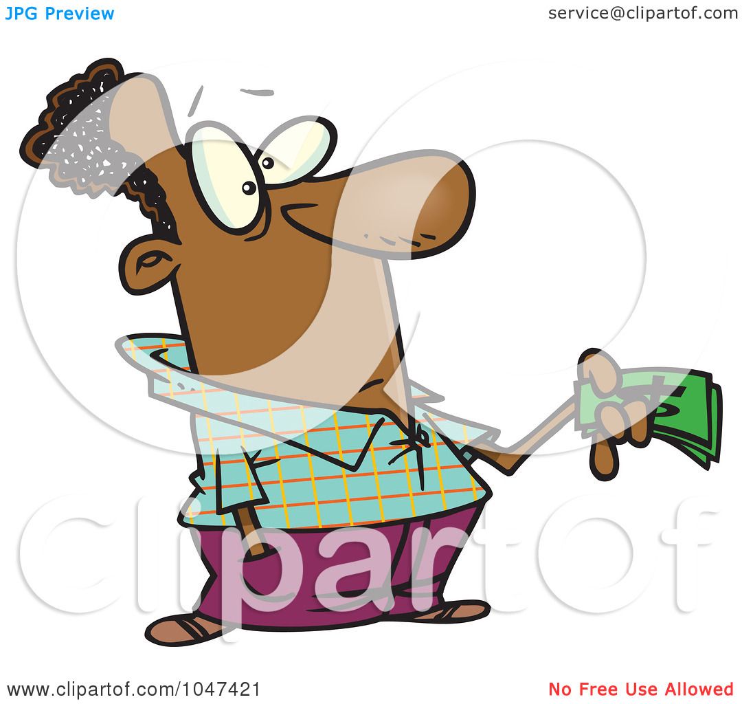 1080x1024 Royalty Free (Rf) Clip Art Illustration Of A Cartoon Cautious Man