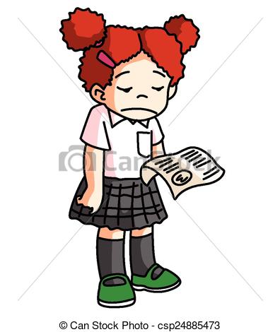396x470 Sad Clipart Student