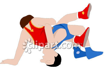 350x227 Two Teens Wrestling