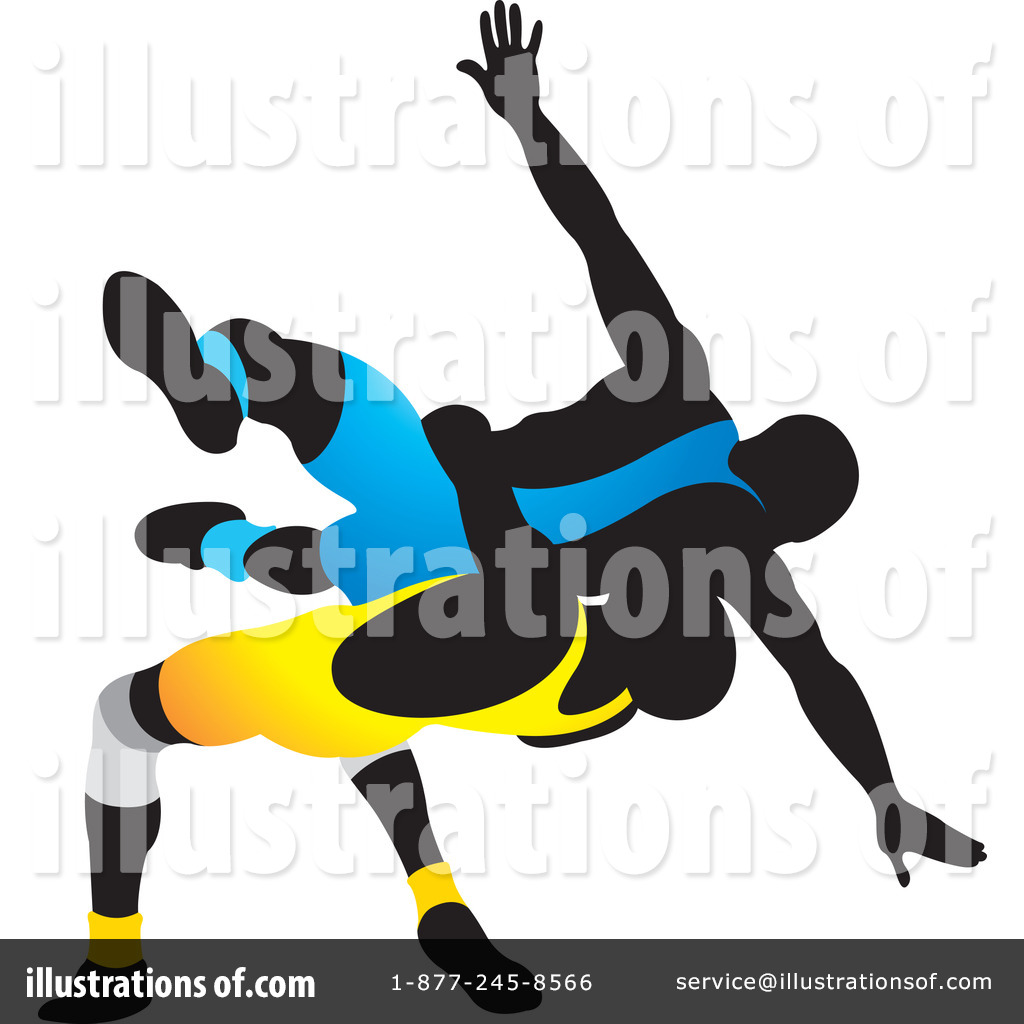 1024x1024 Wrestling Clipart