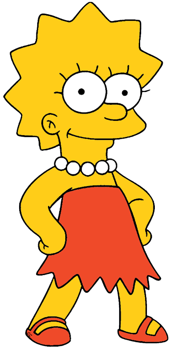 349x713 The Simpsons Clip Art Cartoon Clip Art