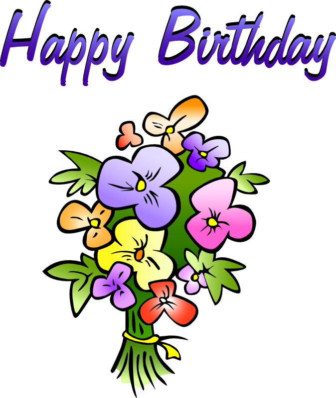 674x800 Free Birthday Clipart, Animations Amp Vectors
