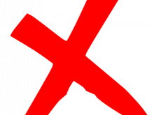 220x165 Red X Clipart Red X Icon Clip Art
