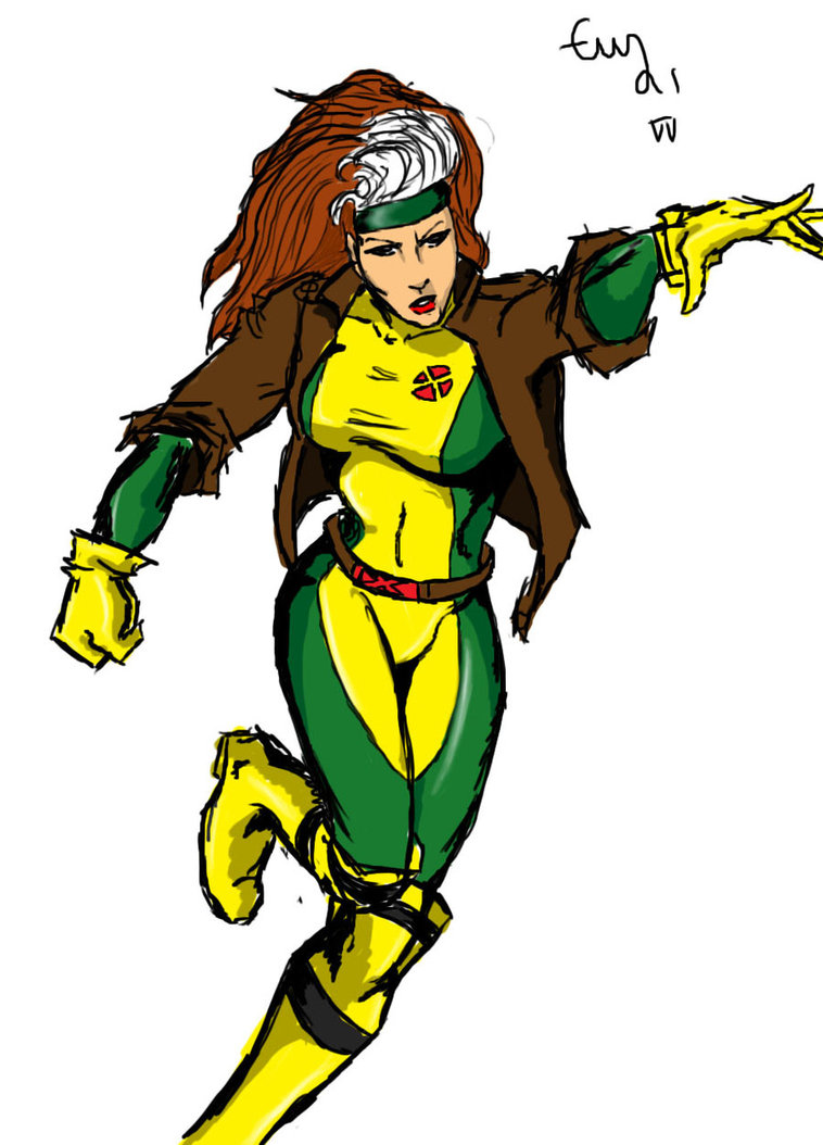 758x1054 Rogue X Men By Evymonster9406