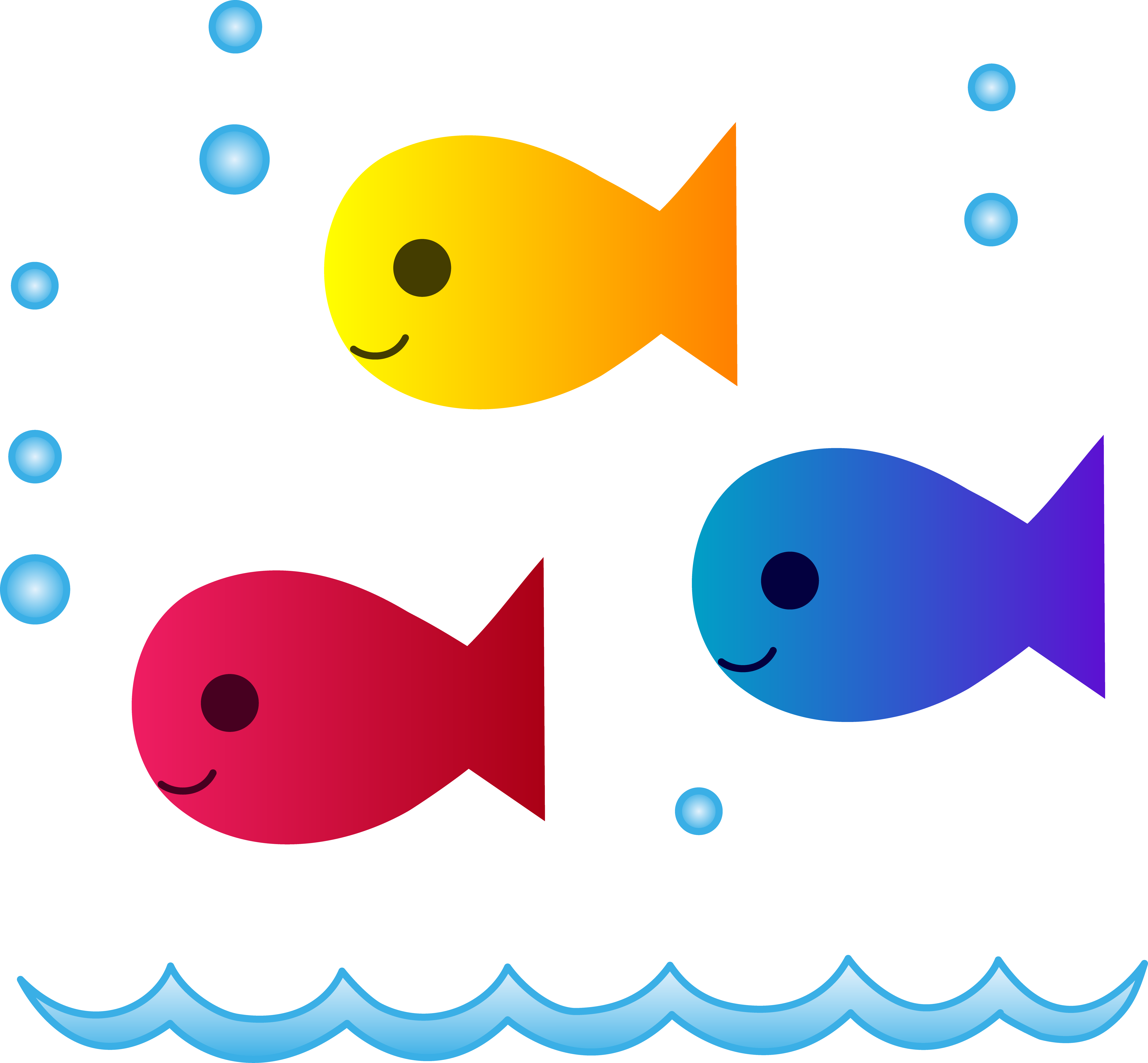 5434x5031 Simple Fish Clip Art Clipart Panda