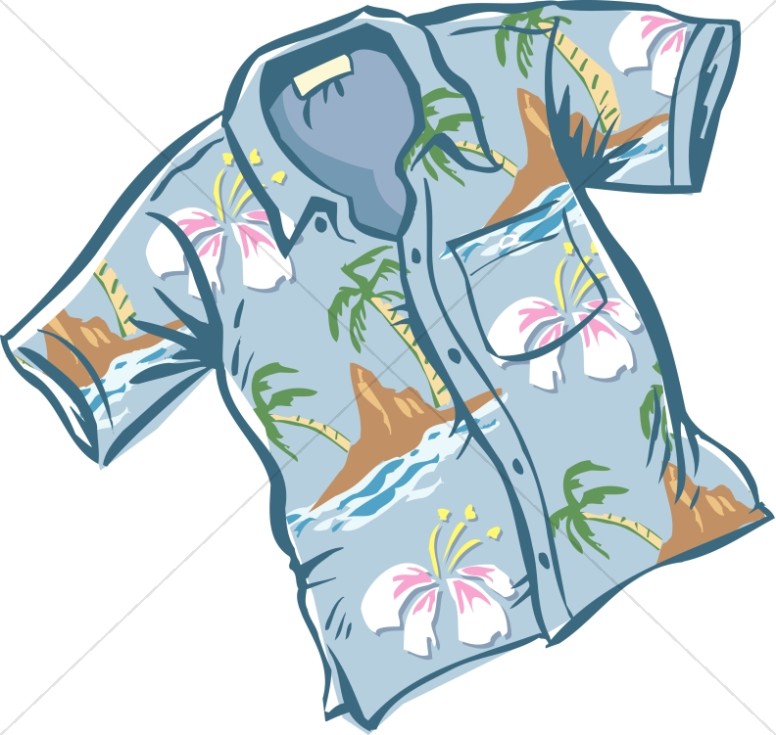 776x735 Hawaiian Shirt Clipart Nice Blue Hawaiian Shirt Lay Holiday