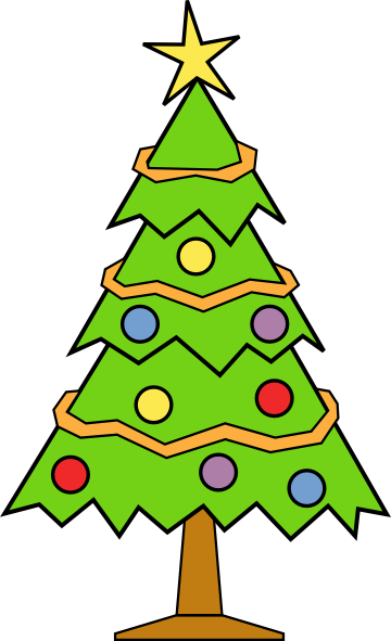 360x591 Christmas Tree Clip Art On Clipart Panda