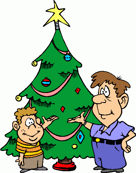 465x588 Decorated Christmas Tree Clipart Fun For Christmas