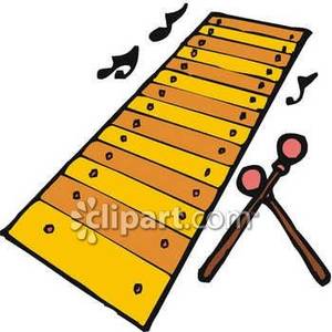 300x300 Music Notes And A Xylophone
