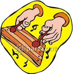 294x300 Xylophone With Music Notes
