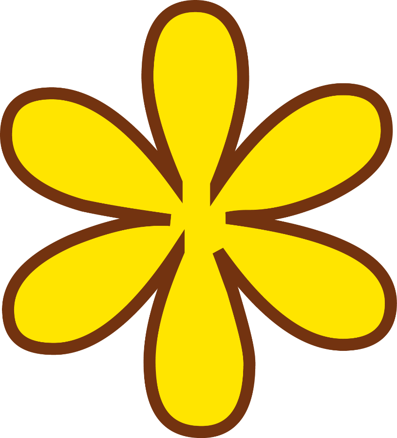 815x900 Hippie Clipart Yellow Flower