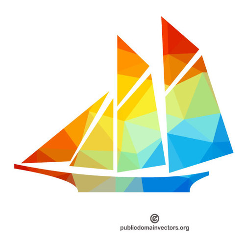 500x500 Sailboat Silhouette Clip Art Public Domain Vectors