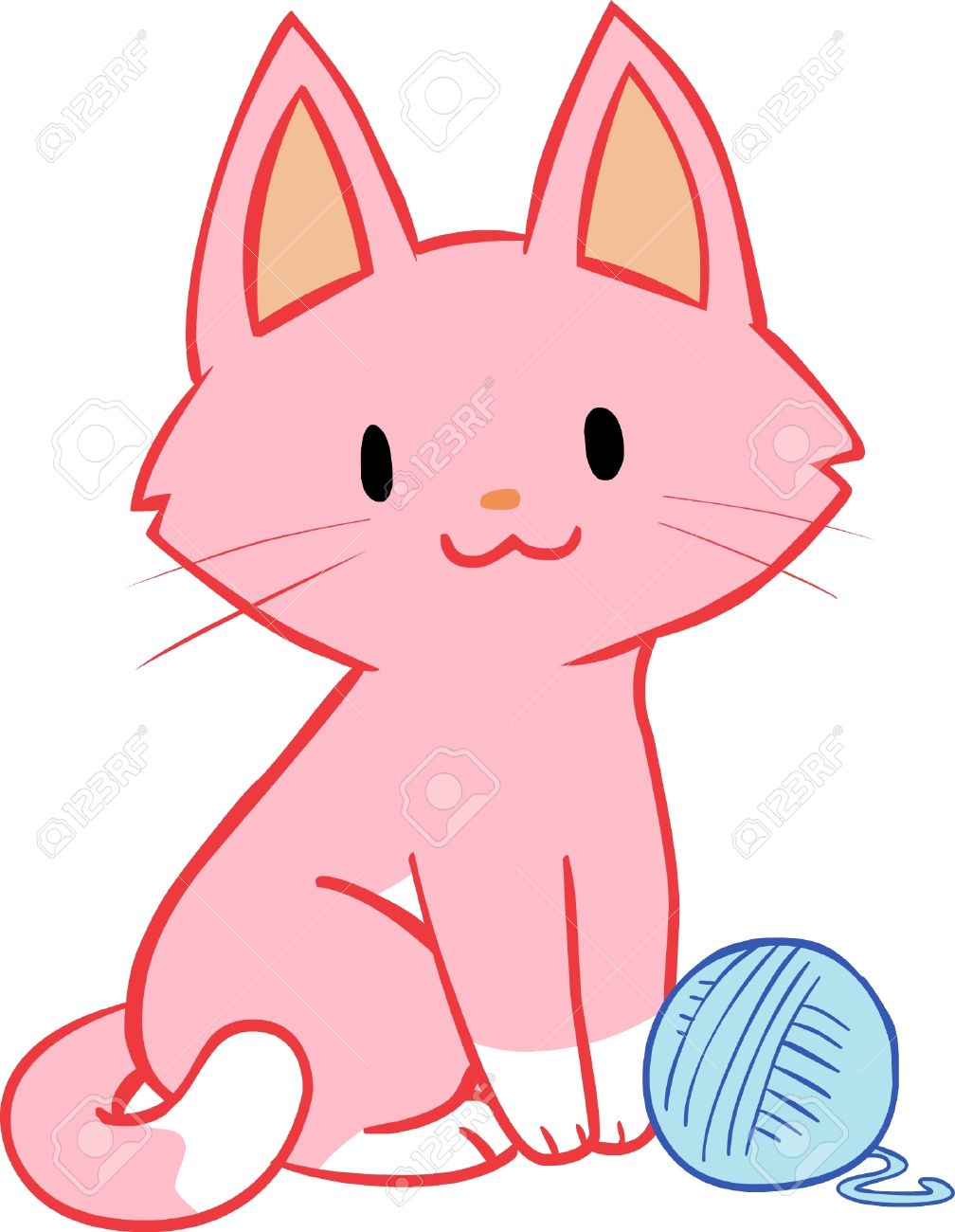 1008x1300 Download Clip Art Cat With Yarn Yanhe Clip Art