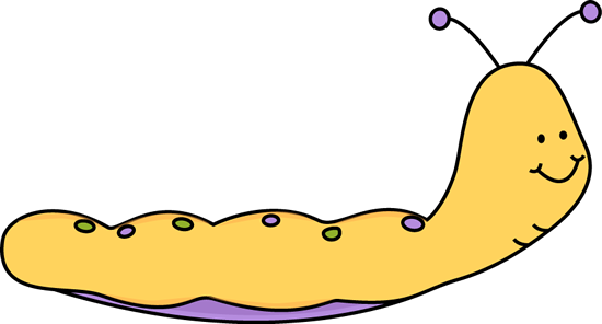 550x296 Yellow Caterpillar Clip Art