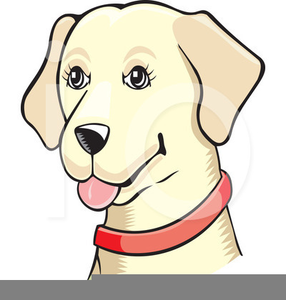 286x300 Yellow Lab Cartoon Clipart Free Images