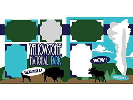 425x319 Yellowstone Scrapbook Kit